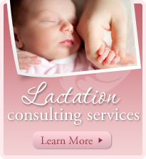 Lactation consulting services are available for new moms